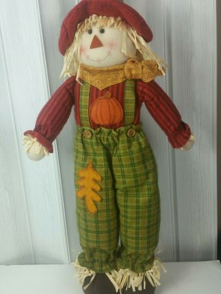 Primitive Scarecrow Doll 27 " Fall Decor Thanksgiving Autumn