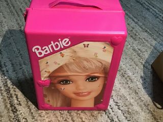 Barbie Fashion Doll Trunk Carrying Case Mattel 1998 Dolls Toys & stuff Storage 2