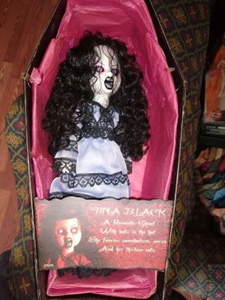 Living Dead Dolls Tina Black - Doll In,  Box Not So Much