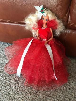 Happy Holiday Special Edition 1988 Barbie Doll Great Out Of Box