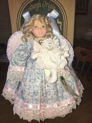 Angel Food Cake By Chris Miller - - 14 " Vinyl Doll From Pittsburgh Originals