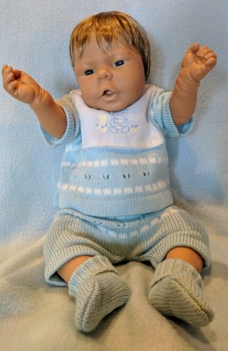 Jesmar - 18 Inches - Anatomically Correct Boy Doll With.