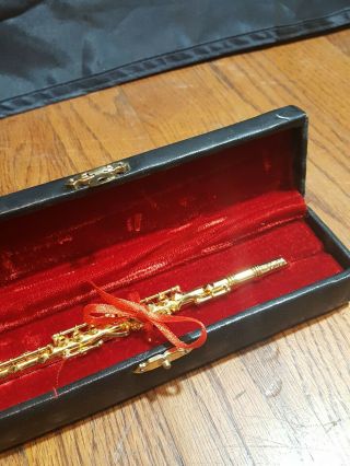 Doll Flute With Case And Stand Fits 18 " Or American Girl Doll