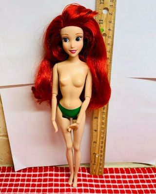 Disney Princess The Little Mermaid Ariel Doll W/ Articulated Arms Barbie