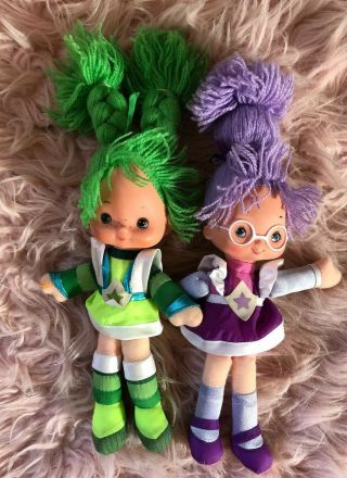 Vintage Rainbow Brite Color Kids Shy Violet Patty O’green 1983 Hallmark Doll