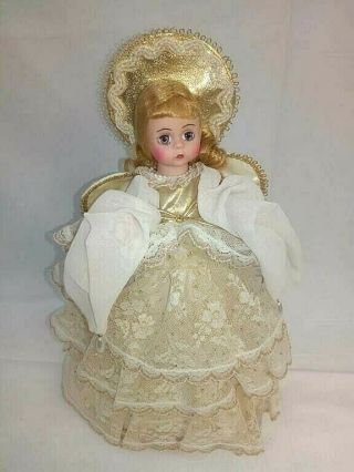 Madame Alexander 12 " Angel Christmas Tree Topper 852 With Box