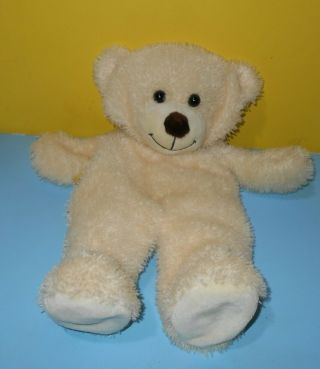 Cute Big Smile Cream Build A Bear Babw Stuffed Plush Teddy Bear Unstuffed