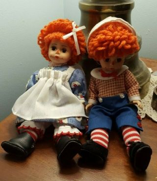 Madame Alexander Mop Top Billy And Wendy Raggedy Ann Andy