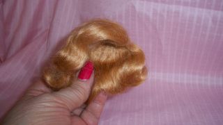 Vogue Ginny Blonde Mohair Wig For Early Hard Plastic Or Composition 8 " Doll