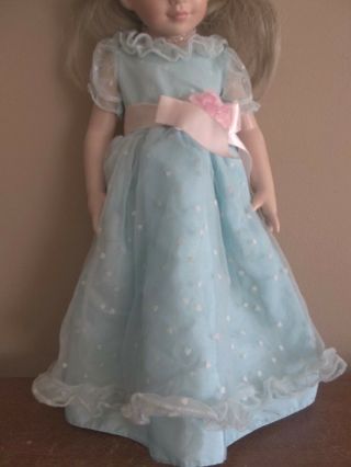 Magic Attic Club Doll Princess Blue Gown Party Dress Clothes