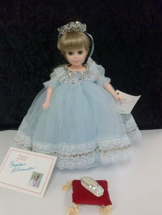 Madame Alexander Cinderella Ball Gown 14 " Doll 1547 W/stand