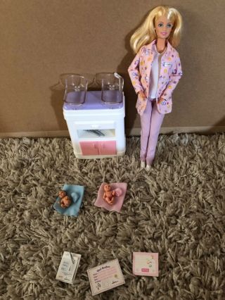 Mattel Barbie Happy Family Doctor With Babies & Accessories,  Midge Baby Twins