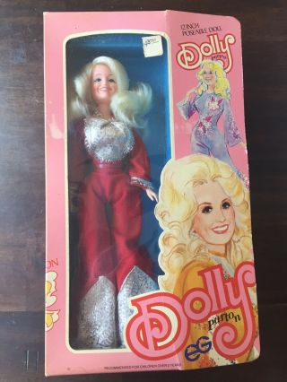 Vintage 1970’s EG Goldberger Dolly Parton Doll Item No.  DP 12 2