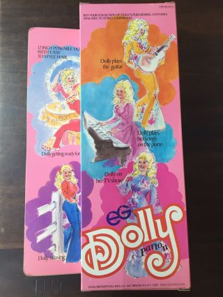 Vintage 1970’s EG Goldberger Dolly Parton Doll Item No.  DP 12 3