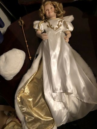 Shirley Temple Doll Little Princess Porcelain Danbury 1991