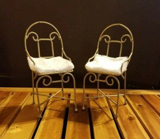 Matching Set Of Doll Chairs For Tonner Ellowyne Wilde Or Barbie