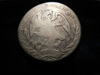 Mexico 1834 Ca Mr " Cap And Rays " 8 Reales.  903 Silver Coin Scarce Early Date