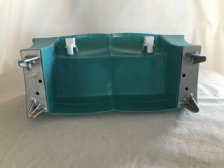 2007 Barbie Doll My Dream House Teal Blue Sofa Couch Living Room Furniture 3