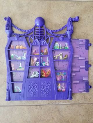 Monster High Freaky Fusion Catacombs Castle Laboratory/library Replacement Part