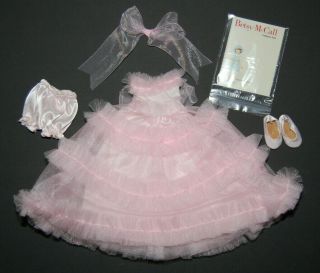 1997 Betsy Mccall Collector Doll Outfit Pink Ball Dress For 14 " Doll