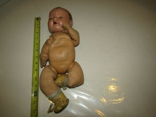 Vintage Doll Effanbee Dy Dee Baby Rubber Body Sleep Eyes Open Mouth 14 Inch