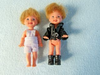 2 Barbie 1994 Kelly Club 4 " Tommy Dolls
