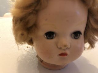Doll Head Creepy Plastic Repurpose Steampunk Craft Supplies Eyes Open And Shut 2