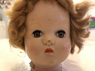 Doll Head Creepy Plastic Repurpose Steampunk Craft Supplies Eyes Open And Shut 3