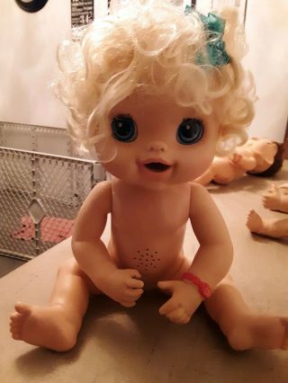 2010 Hasbro Real Surprises Baby Alive Doll Talks & Sings (nude)