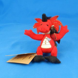 Deb Canham STAN Miniature Bear/ Red Dragon Dappled Dragons Series 70/1500 2