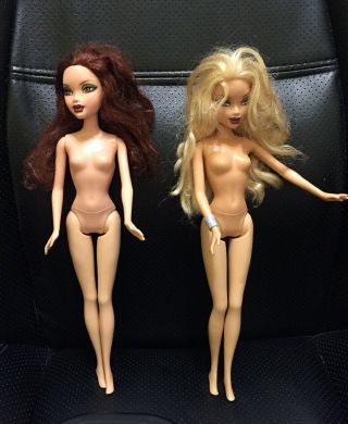 2 My Scene Barbie Doll Nude 1999