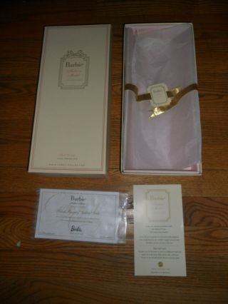 BARBIE EMPTY BOX for Silkstone Blush Beauty w/ and Shipper NO DOLL 2
