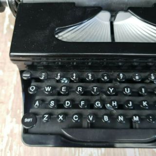 AMERICAN GIRL Kit ' s Typewriter - Retired - Partial Set w/ Box,  Newspaper & Eraser 3
