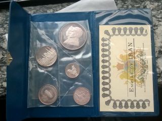 Empire 1971 Historical Sites Proof Set Of 5 Silver Coins.