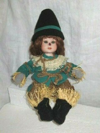 Wz5 Marie Osmond Doll 7 " Baby Scarecrow Wizard Of Oz 2372