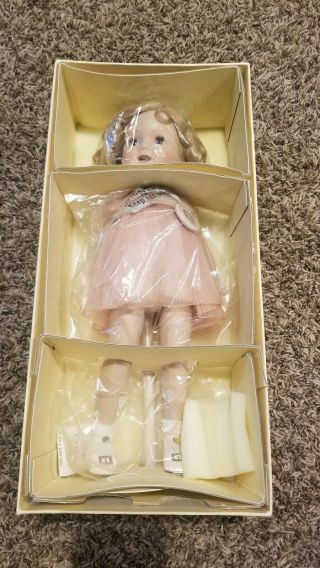 Shirley Temple 14 " Porcelain Doll - The World 