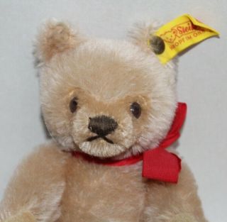 Steif Jointed Mohair Teddy Bear 0201/18 Ear Tag & Button