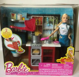 Barbie Spaghetti Chef Doll & Playset - Never Opened