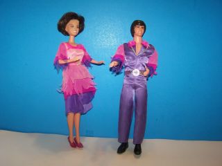 Vintage 1966/1968 Donny & Marie Osmond Dolls Mattel Made In Korea