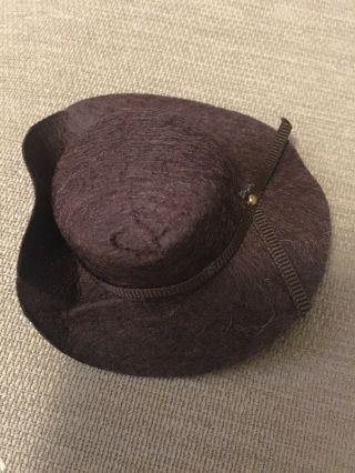 Madame Alexander 8” Doll Brown Hat Vintage