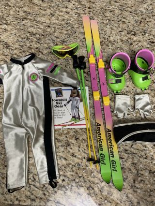 American Girl Downhill Ski Set