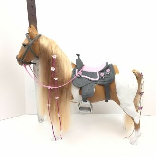 Our Generation Battat American Girl Doll Palomino Paint Horse (for 18 " Dolls)