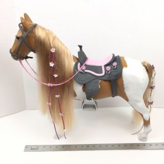 Our Generation Battat American Girl Doll Palomino Paint Horse (for 18 