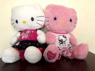 Build A Bear Pink White Hello Kitty Plush Stuffed Animal Outfits Clothes