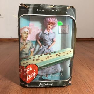 1998 Barbie Lucille Ball As Lucy Ricardo " Job Switching "