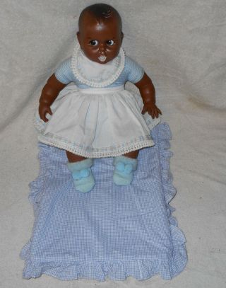 1979 Atlanta Novelty Co.  Gerber Vinyl Baby Doll With Comforter & Outfit