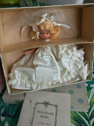 Nancy Ann Storybook Family Series Doll 86 Bride Vtg 