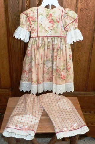 Annette Himstedt Dress/pantaloons To Fit Liri Size Doll