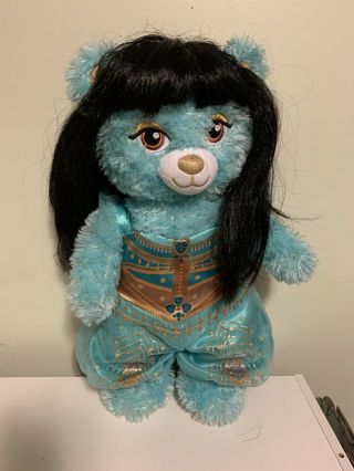 Disney Build A Bear Princess Jasmine From Aladdin Bab Plush Full Outfit Nwt