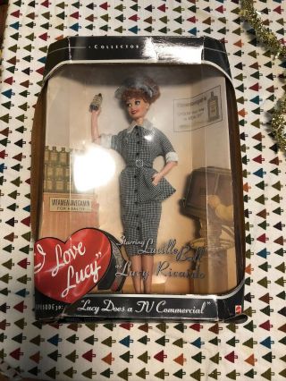 I Love Lucy Ricardo Lucille Ball Tv Commercial Collector Episode 30 Barbie